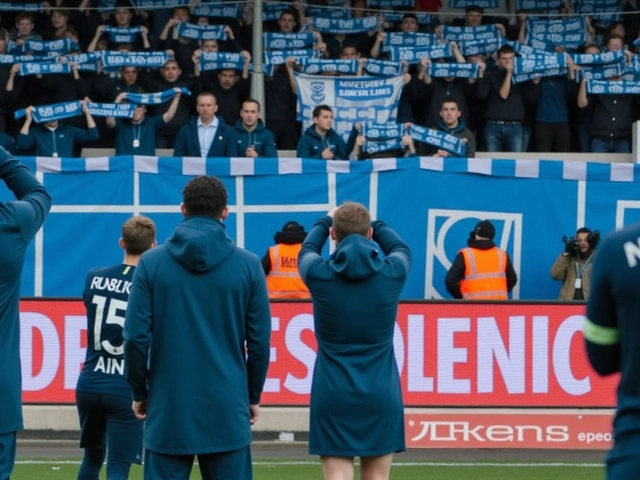 Violência nas Arquibancadas da Bundesliga: Goleiro do Bochum Atingido e Jogo Termina Sem Conclusão